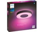 White & Color Ambiance Infuse Deckenleuchte L, Led-Leuchte Schwarz