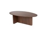 Couchtisch Mit Ovaler Platte L125 Cm 65/120/40 Cm