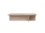 Couchtisch Mit Rechteckiger Platte Und Asymmetrischem Fuß L120 Cm - Harbor