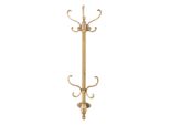 Kleiderhaken Mit 8 Messinghaken - 45/18/139 Cm