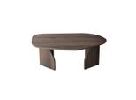 Couchtisch Mit Organisch Geformter Tischplatte Und Breiten Beinen 100/60/35 Cm