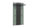 Garderobenpaneel Canu Basalt Grau