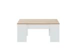 Couchtisch Mit Hochklappbarer Platte L100 Cm - Alida