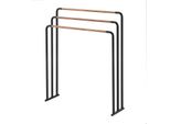 Handtuchhalter Aus Metall Mit 3 Stangen - 70/19/83 Cm