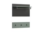 Garderobenpaneel Canu Basalt Grau