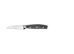SchäLmesser RÖSle "Wolfgrey, 8 Cm, Griff Pakka", Grau (Silberfarben), KlingenläNge 8Cm, X50 Crmov15 Klingenstahl, Kochmesser