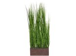 Kunstgras Creativ Green "Gras Raumteiler", GrüN, B:30Cm H:85Cm T:10Cm, Kunststoff, Kunstpflanzen