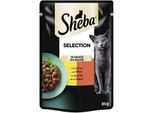 Sheba Selection En Sauce Au Poulet Et Au BœUf 28 X 85 G