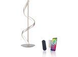 Led Tischleuchte "Q-SWING", Stahlfarben, 1, Ø 15,5Cm H: 50Cm, 1 Stk., Neuhaus Q Smart Home Lights, Leuchten, Led Tischleuchte
