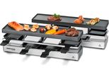 Rommelsbacher Raclette "Rc 1600", Silber (Silberfarben), B:40,8Cm H:13,5Cm T:43,5Cm, Raclettes