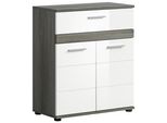 Midischrank Blake Ca. 70X79 Cm Rauchsilber/Weiß