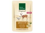 Real Nature Original Nourriture Humide Pour Chat, Adulte Volaille Au Gibier 12X85 G