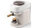 Philips Baristina BAR302/20 Espressomaschine, Espressomaschine, 1,2 l, Kaffeebohnen, Eingebautes Mahlwerk, Weiß