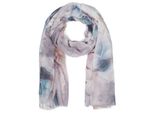 Schal styleBREAKER "Schal Mit Marmor Muster", Damen, Grau, Obermaterial: 100% Viskose Cv., Modisch, ModetüCher Schal