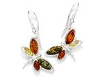 Paar OhrhäNger Ostsee-Schmuck "Ostsee-Schmuck OhrhäNger Schmetterling OhrhäNger Schmetterling", Weiß, Ohrringe, Damen, 38 X 18Mm, Silber 925 (Sterlingsilber)