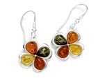 Paar OhrhäNger Ostsee-Schmuck "Ostsee-Schmuck OhrhäNger Kleeblatt OhrhäNger Kleeblatt", Weiß, Ohrringe, Damen, 39X19Mm, Silber 925 (Sterlingsilber)