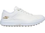 Skechers Go Golf Drive 6 Damen-Golfschuhe Weiß und Gold