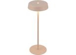 Briloner Leuchten Led AußEn-Tischleuchte "Pala 7668011", Beige (Braun), Leuchten