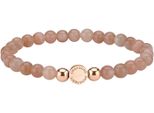 Armband Liebeskind Berlin "Schmuck Geschenk Armkette Zugarmband", Rosa (RoséGoldfarben, Rosa, Rosa), ArmbäNder, Damen, 17Cm, Edelstahl Polyurethan, Edelstahl, Polyurethan, Armband, Mit Edelsteinen