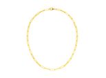 Gliederkette Lady, Gold (Vergoldet), Halsketten, Damen, Metall, Gliederkette