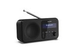 Sharp DR-P420 Tokyo Dab+ Digitalradio Bluetooth Lautsprecher UKW DAB Wecker Dual-Alarm Schwarz