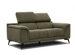 Sofa Fiero 2-Sitzer, OlivgrüN
