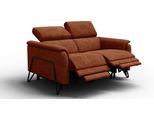 Relaxsofa Roden 2-Sitzer, Rostrot