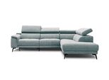 Ecksofa Fiero 5-Sitzer Mit 1 Relaxfunktion, MintgrüN