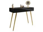 Konsole Sienna Gold Mit Schubladen Auf Goldenen Beinen Push Open