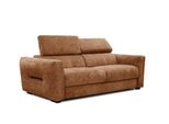 Sofa Calvera 3-Sitzer, Dunkelorange