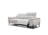 Sofa Avena 3-Sitzer Mit 1 Relaxfunktion, Hellgrau