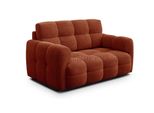 Sofa Mellow 2-Sitzer, Dunkelorange