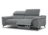 Relaxsofa Fiero 3-Sitzer Mit 1 Relaxfunktion, Grau