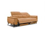 Sofa Avena 3-Sitzer Mit 2 Relaxfunktionen, Orange