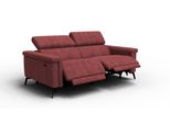 Relaxsofa Nordel 3-Sitzer, Bordeaux
