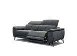 Sofa Avena 3-Sitzer Mit 1 Relaxfunktion, Dunkelgrau