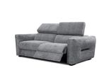 Sofa Calvera 3-Sitzer Mit 1 Relaxfunktion, Grau
