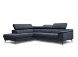 Ecksofa Fiero 5-Sitzer, Dunkelblau