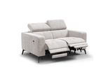 Relaxsofa Morello 2-Sitzer, Creme, 2 X Relax Zero Gravity
