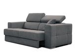 Sofa Quartz 3-Sitzer Mit Ausziehsitz, Dunkelgrau