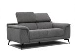 Sofa Fiero 2-Sitzer, Dunkelgrau