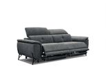 Sofa Avena 3-Sitzer Mit 2 Relaxfunktionen, Dunkelgrau