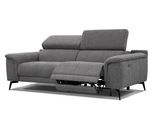 Relaxsofa Fiero 3-Sitzer Mit 1 Relaxfunktion, Dunkelgrau