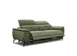 Sofa Avena 3-Sitzer Mit 2 Relaxfunktionen, OlivgrüN