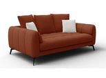 Sofa Calme 2,5-Sitzer, Dunkelorange