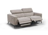Relaxsofa Morello 3-Sitzer, Beige, 2 X Relax Zero Gravity