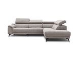 Ecksofa Fiero 5-Sitzer Mit 1 Relaxfunktion, Taupe