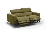 Relaxsofa Morello 3-Sitzer, Olive, 2 X Relax Zero Gravity