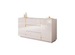 Sideboard Mit Schubladen Onyx Kaschmir Hochglanz