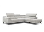 Ecksofa Fiero 5-Sitzer, Creme